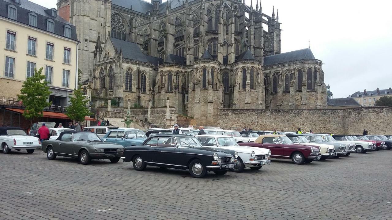 Les Tulipiers, Parking Sécurisé, Lit Queen-Size, bord de Sarthe Le Mans Extérieur photo
